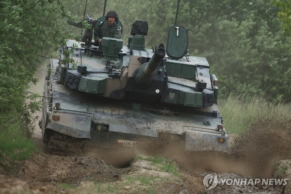 폴란드 육군이 운용중인 K2 전차. @연합뉴스