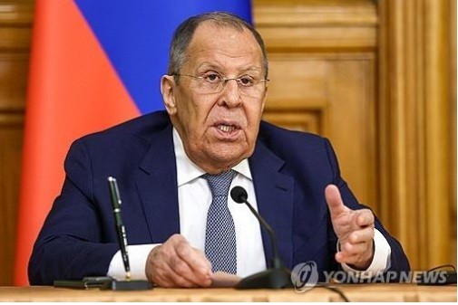 세르게이 라브로프 러시아 외무장관@연합뉴스