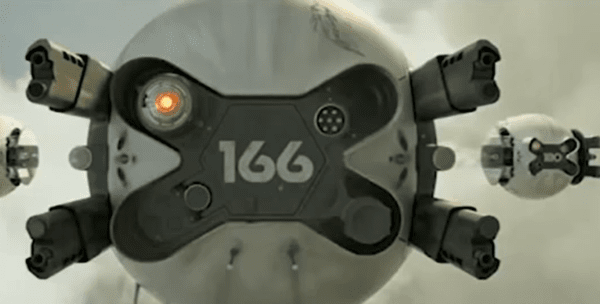 영화 오블리비언에 등장하는 AI 전투 드론. @유투브