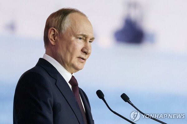 블라디미르 푸틴 대통령. @연합뉴스