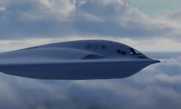 B-21 레이더의 옆 모습. @유투브