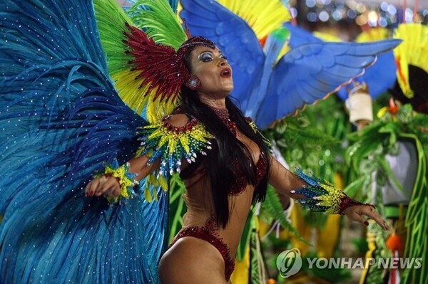 브라질 카니발. @연합스