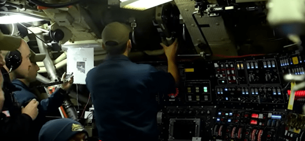 오하이오급 SSBN 내부. @유투브