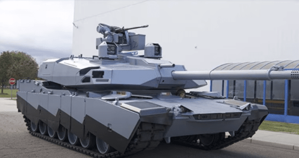 미 육군의 차세대 전차 M1E3의 프로토타입. @유투브