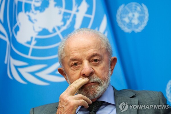 룰라 브라질 대통령. 그는 80세가 되는 내년 4선에 도전한다. @연합뉴스