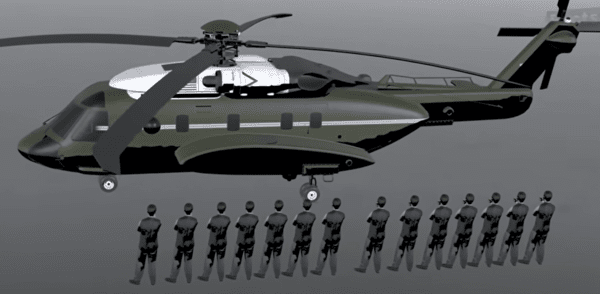 마린 원 크기. @유투브