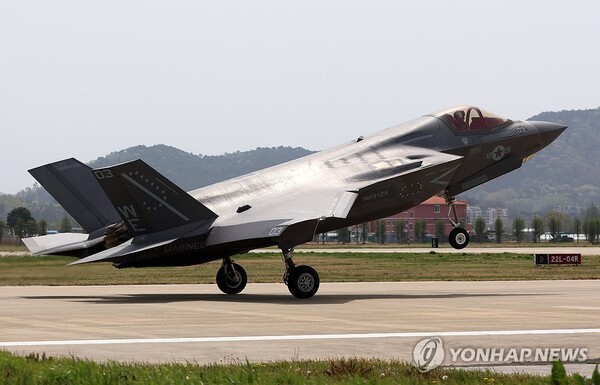 미 공군의 스텔스기 F-35. @연합뉴스