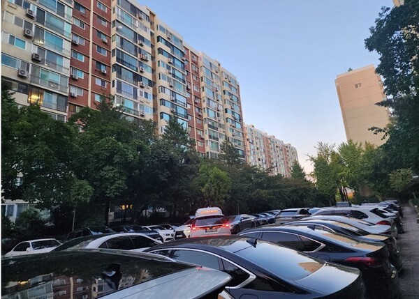 압구정 현대아파트 단지내@뉴스임팩트