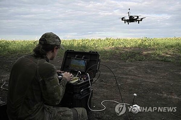 우크라이나 전쟁에서 위력을 발휘하고 있는 드론. @연합뉴스