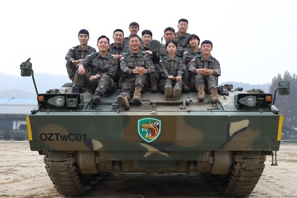 수도기계화보병사단(맹호부대) 예하 돌진대대 장병들. @연합뉴스