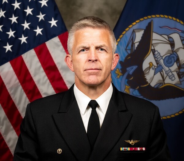 패트릭 J. 해니핀 미 해군 7함대 신임 사령관. @미 해군 홈페이지