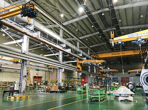 HD현대마린엔진 공장@HD현대마린엔진